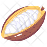 chocolate beans icon svg