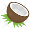 icons for coconut shell