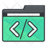 icons of programming folder