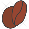 fresh coffee beans logo