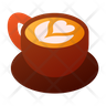 latte-art emoji
