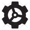 complex cog icon png