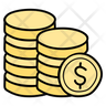 coin pile emoji