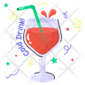 camping drink icon
