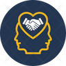 collaboration hands icon download