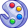 color fill icon png