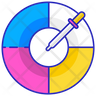 color wheel icons