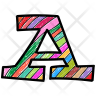 english alphabet logo