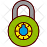 combination lock icon