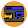 comment box icons