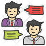 strategic communication icon download