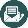 communication letter icon png