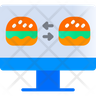 exchange food icon