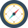 icon gps compass