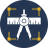 industrial scale icon svg