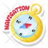 gps navigation icon svg