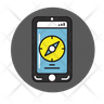 mobile compass icons
