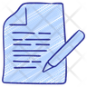 write text file logos