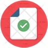 icon for verified app