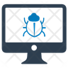 computer bug icon