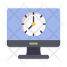 computer clock logos