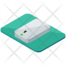 mouse pad logo