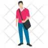 icon for computer worker