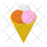 cone geometric emoji