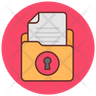 icons for secret documents