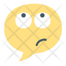 icon for confused worker