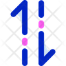 data connection arrow icon png