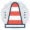 construction cone icon