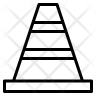 icons of construction cone