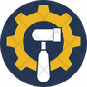 construction gear symbol