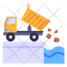 contaminated water icon