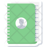 phone-book emoji
