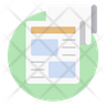 icon for writing email