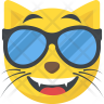 cat cool icon svg