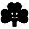 coriander face emoji logo