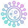 virus cell symbol