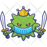 corona king emoji
