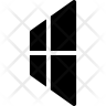 icon for sliding window