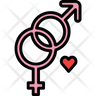 couple symbol logo