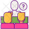 couple counseling icon