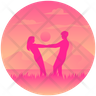 free love dart icons