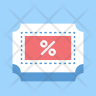 badge percent icon