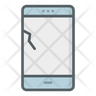 icon for broken mobile display