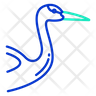 crane bird logo