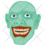 creepy face icon png