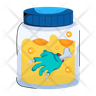 icon creepy jar